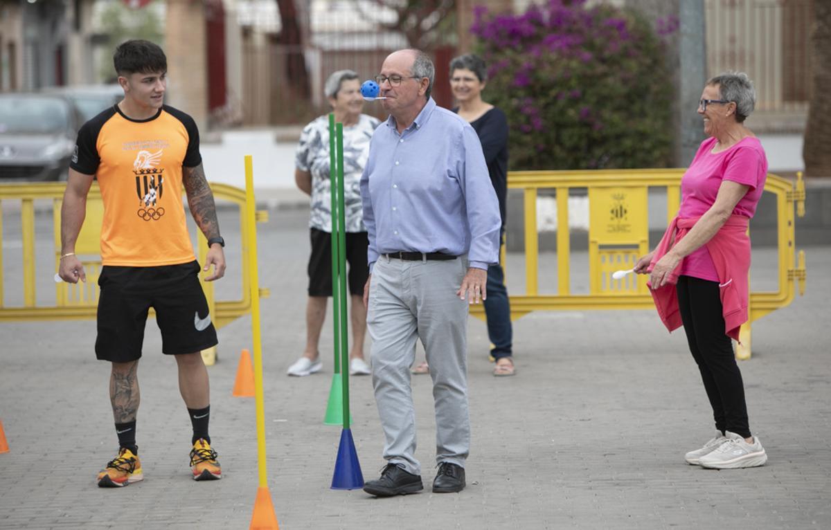 Actividad intergeneracional en la Semana del Mayor de Sagunt