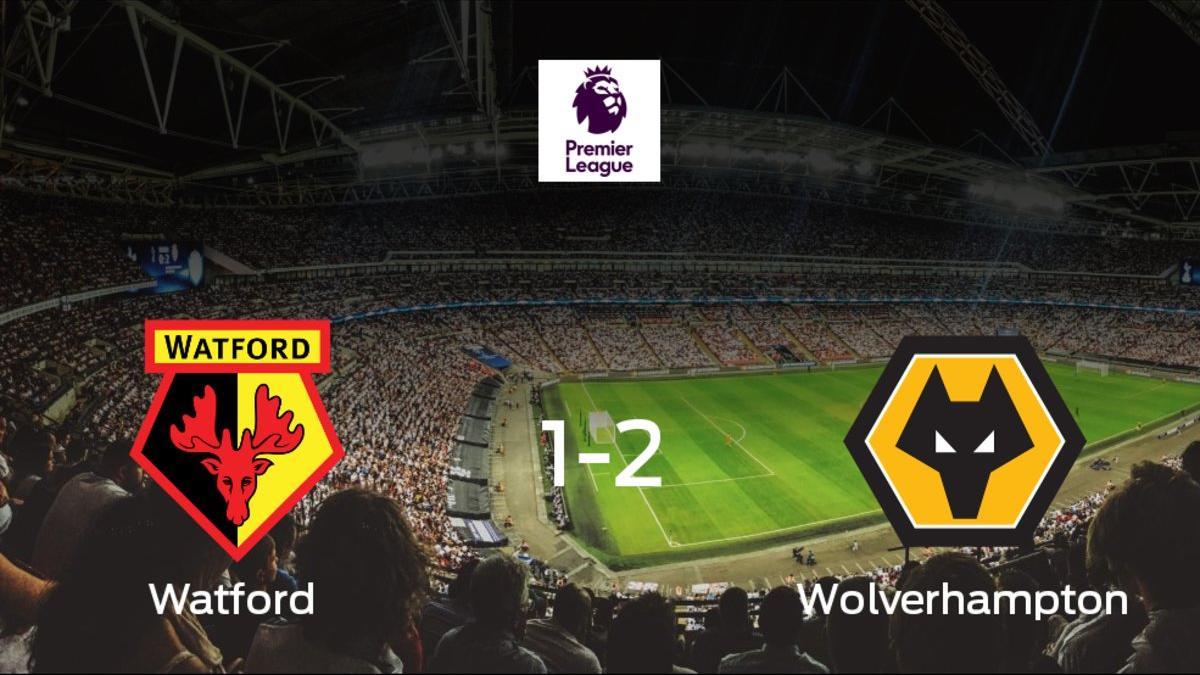 El Wolverhampton Wanderers ganó 1-2 en el estadio del Watford