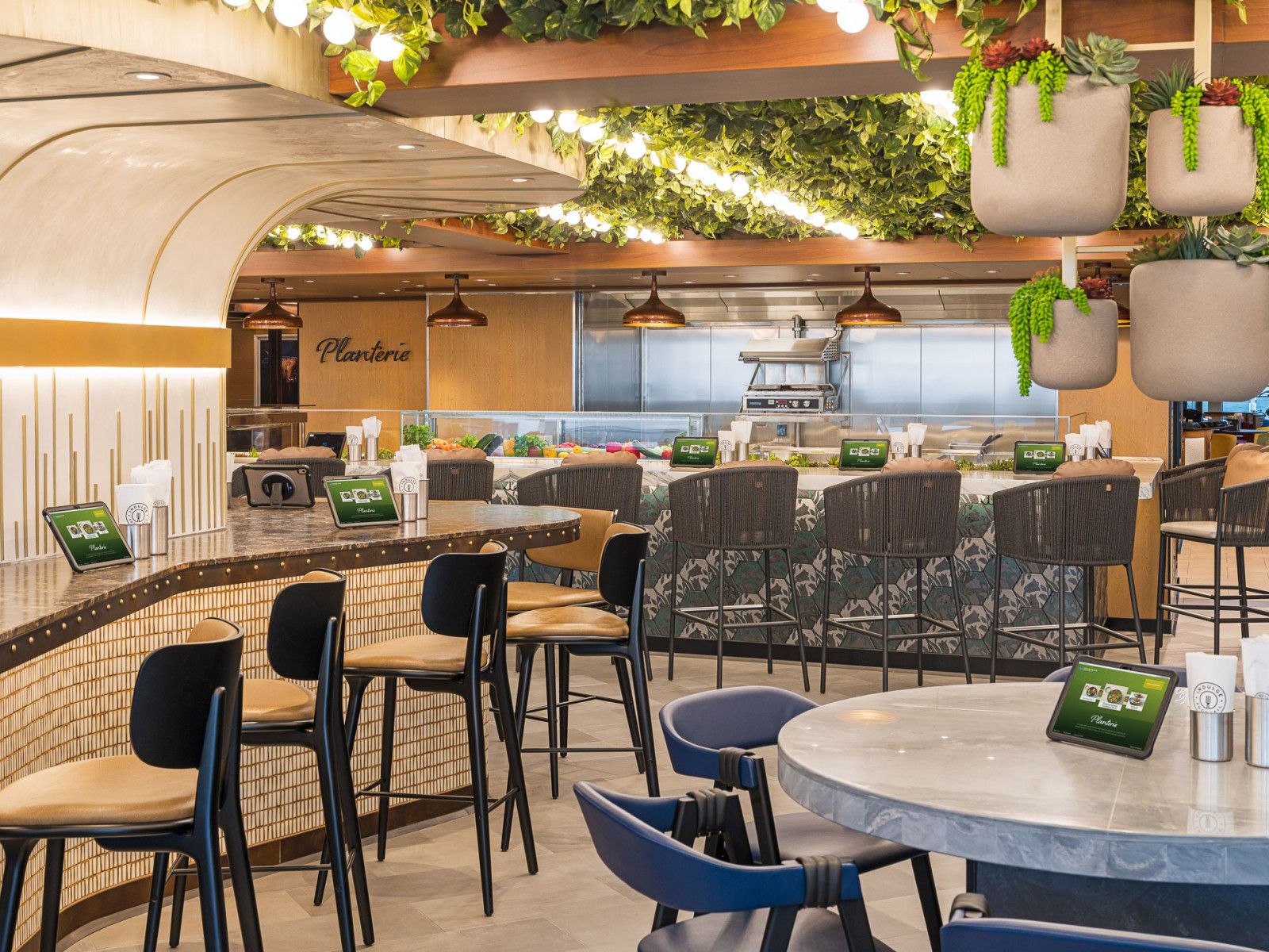 Así se ve el Indulge Food Hall.