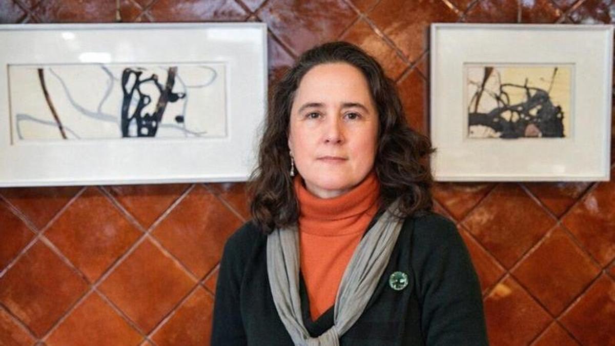 Luto en Villaviciosa por la pintora Cristina Moneo, la burgalesa que tuvo su estudio durante 25 años en Santa Mera