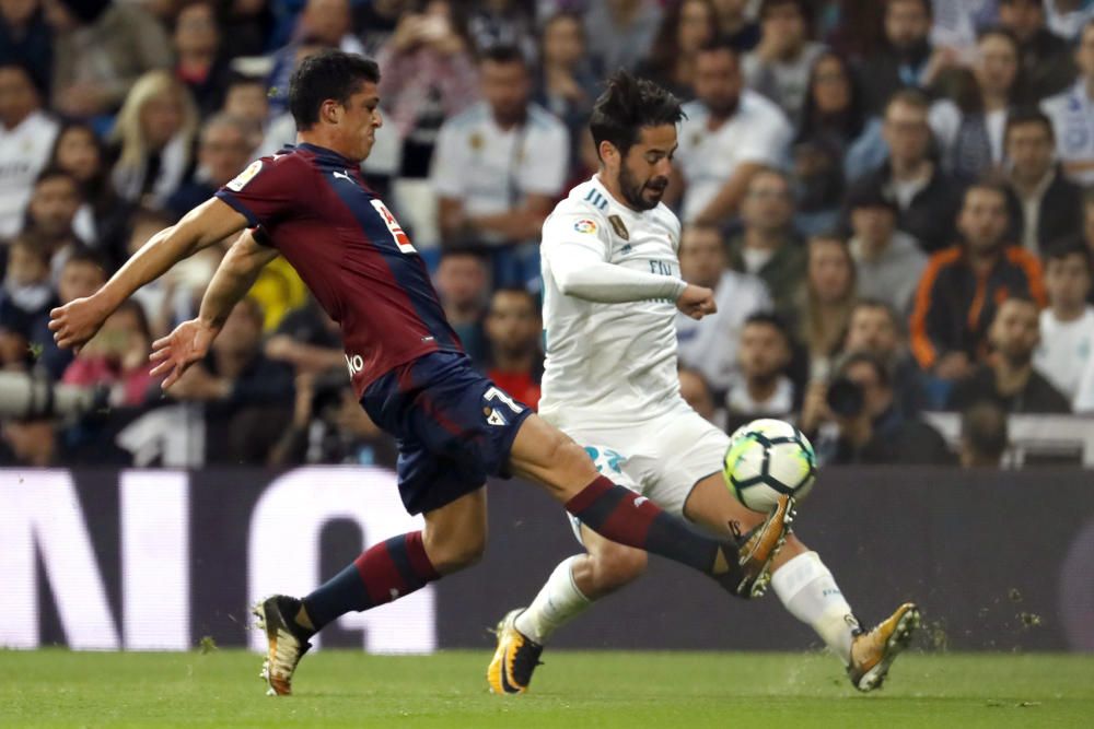 El partido Real Madrid - Eibar, en imágenes