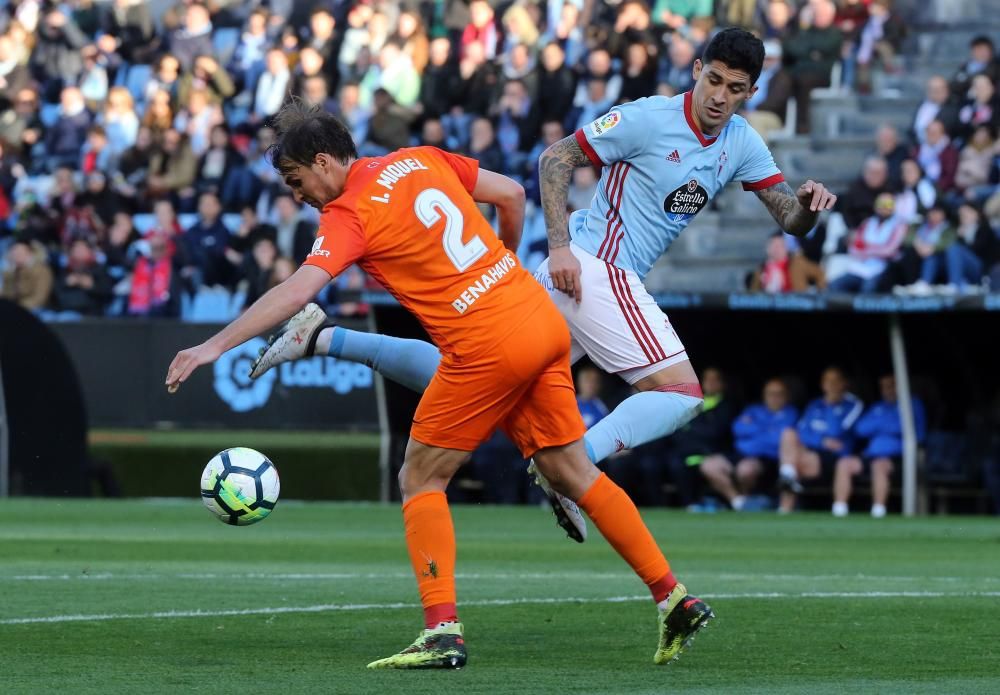 La galería de imágenes del empate entre el Celta y el Málaga en Balaídos