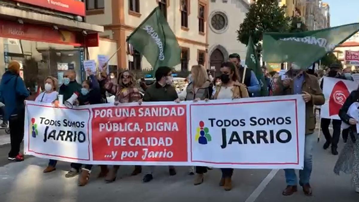Concentración "Todos somos Jarrio" en Oviedo