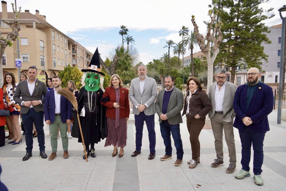 Hermanamiento de los Moros y Cristianos de Santomera con las fiestas de la Bruja de Alcantarilla