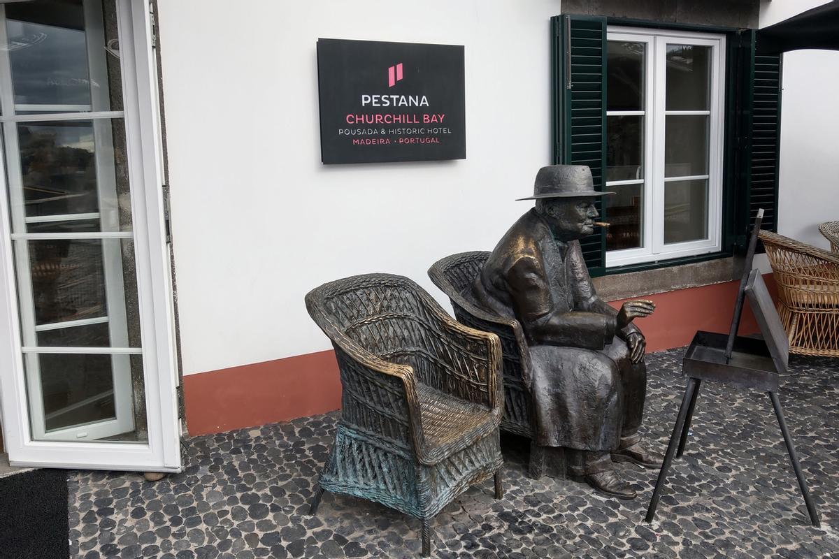 Winston Churchill cayó rendido a los encantos de Camara de Lobos.