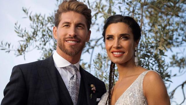 Sergio Ramos i Pilar Rubio el dia del seu casament, que va estar organitzat per Josep Plana.
