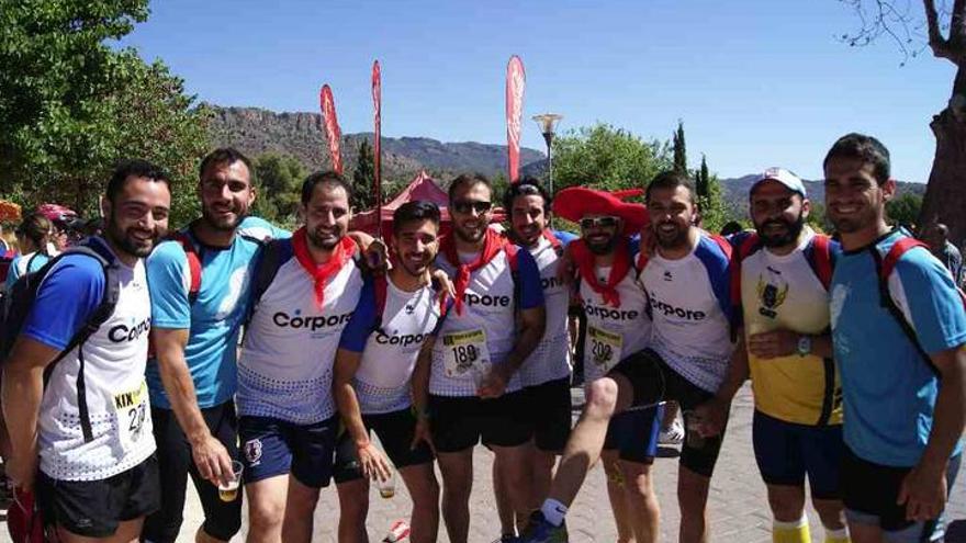 Podios subida a la Santa de Totana