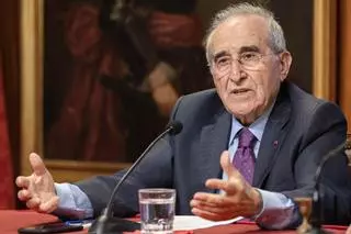 Virgilio Zapatero, jurista y exministro, en Las Palmas de Gran Canaria.