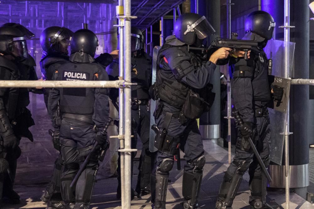 Tercera nit de disturbis a la ciutat de Girona