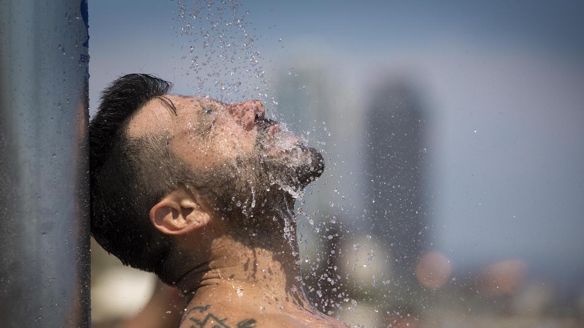 calor ducha ola de calor barcelona