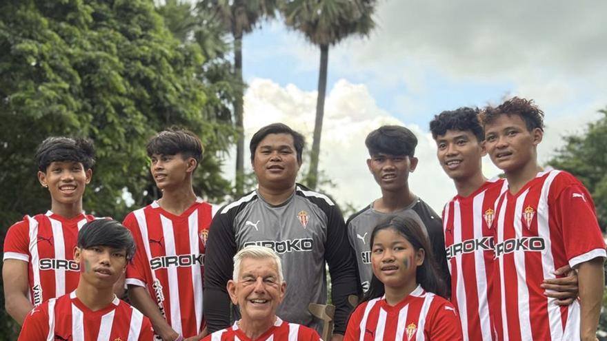 El Sporting de Battambang acerca Asturias y Camboya: la singular historia en torno al club gijonés y Kike Figaredo