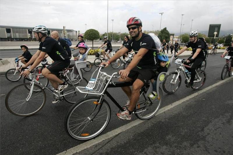 La marcha ciclista Movistar, en imágenes