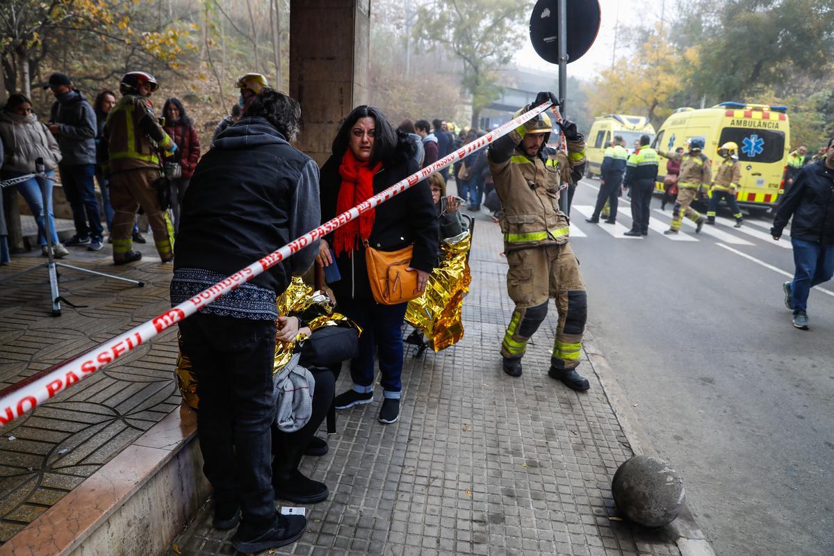 Heridos en el accidente de trenes en Montcada i Reixac