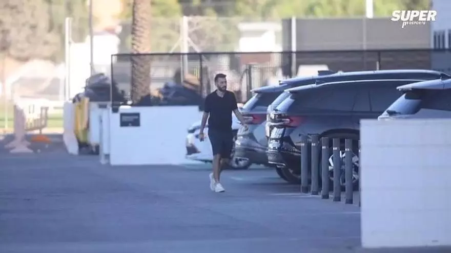 Corberán, Solís y Gourlay, en la Ciudad Deportiva