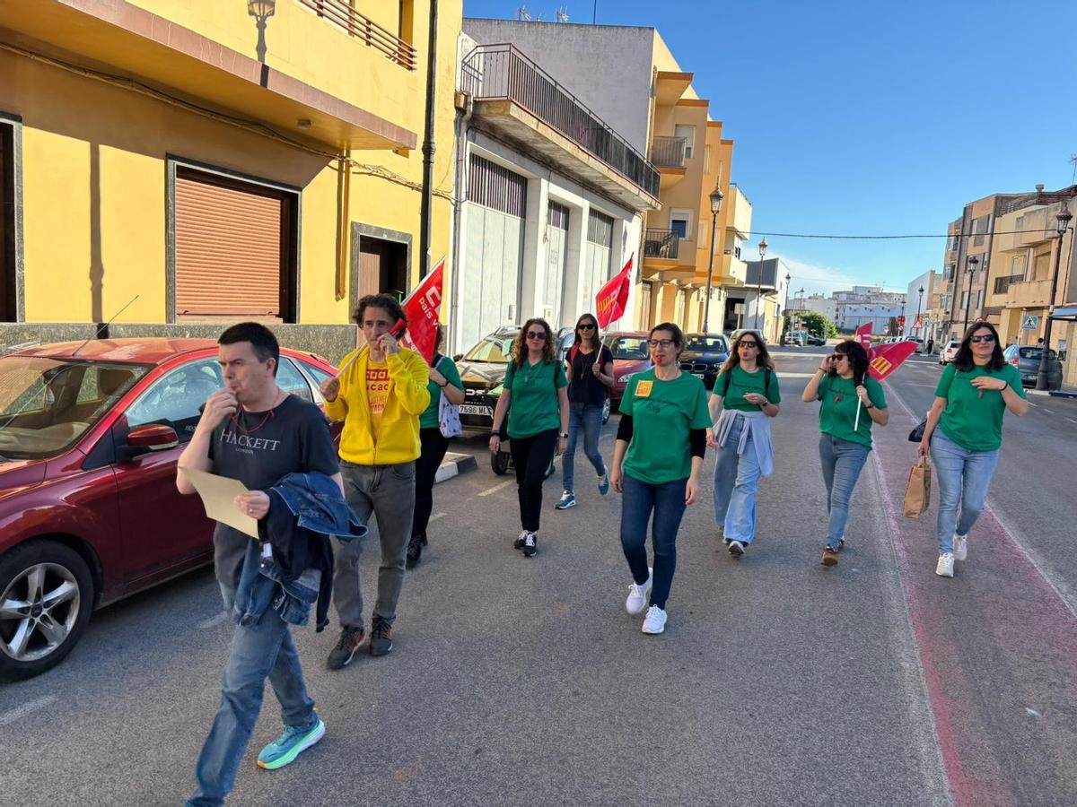 Arranca la huelga educativa en Morvedre