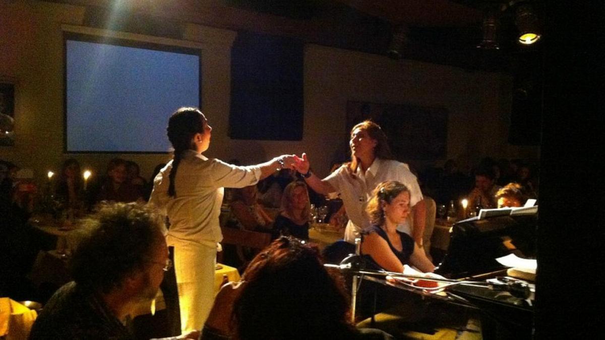 La Castafiore, restaurante espectáculo en Madrid.