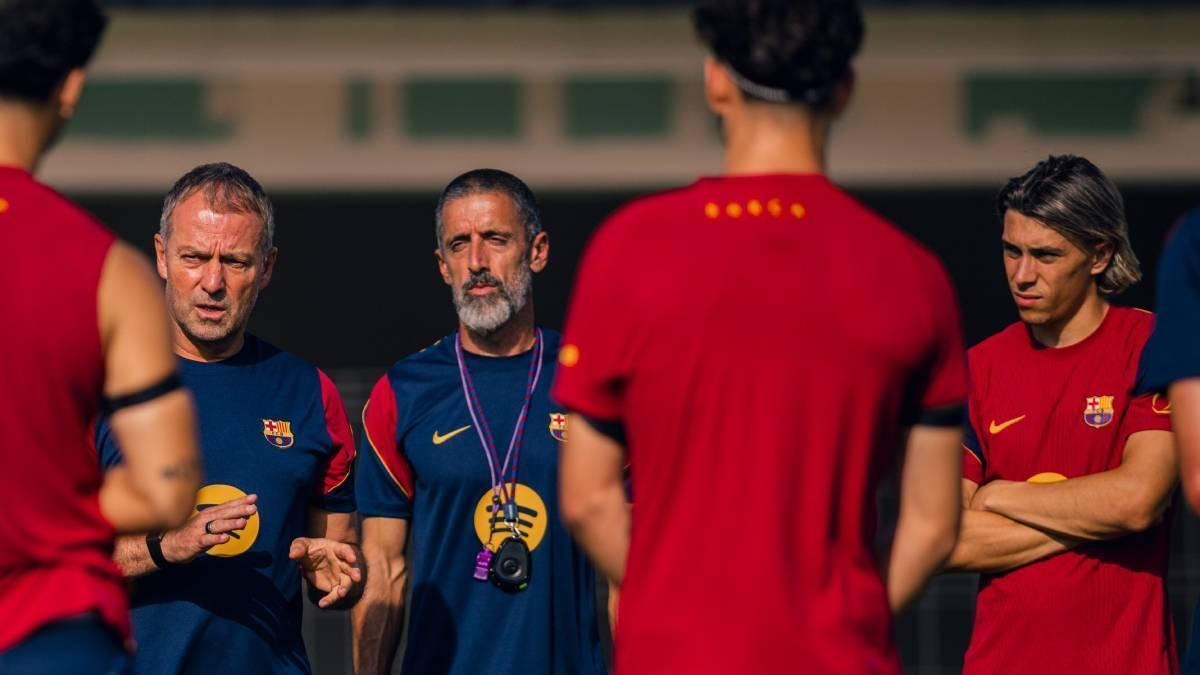 Álex González fue clave para el Juvenil A del Barça ante el Nàstic
