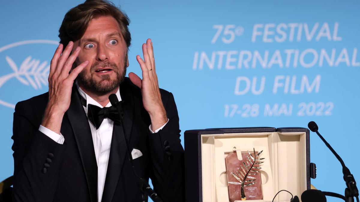 Ruben Östlund, en Cannes.