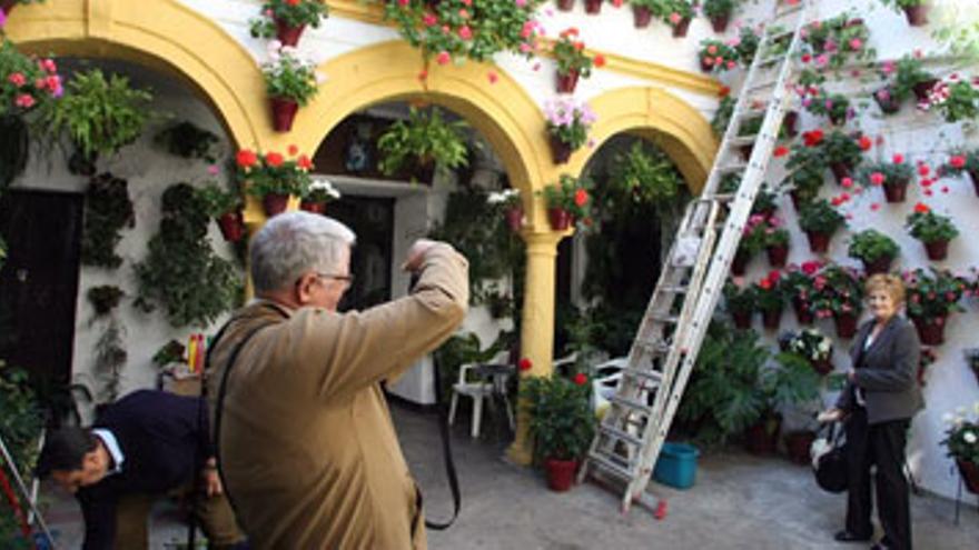 Los patios lucen espléndidos tras reponerse de las lluvias