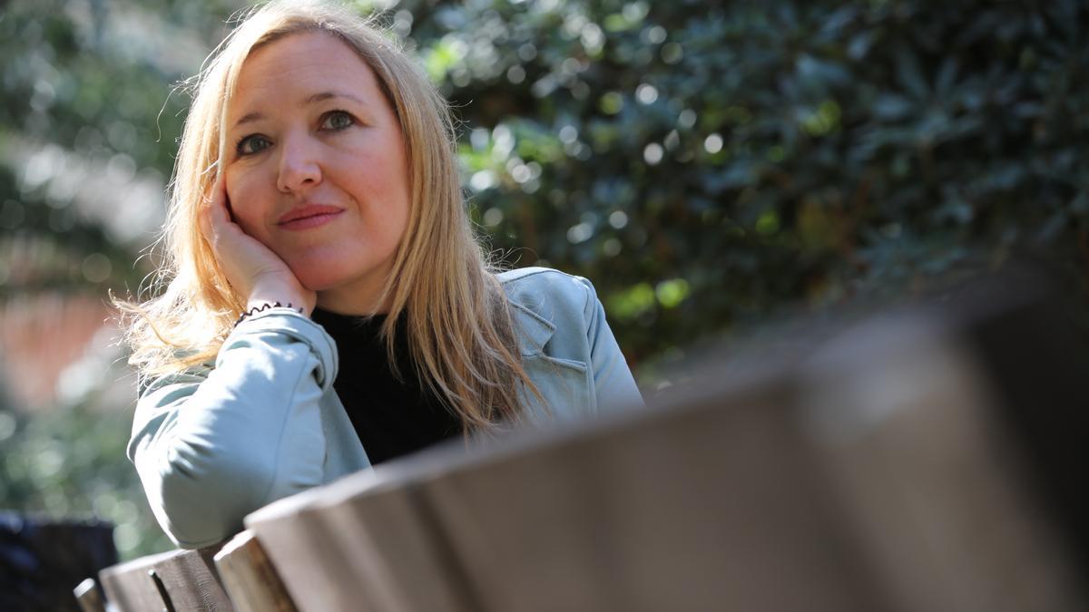 BARCELONA 24/02/2023 Sociedad Sara Codina, mujer a la que diagnosticaron un trastorno del espectro autista a los 41 años y ha escrito un libro. FOTO de RICARD CUGAT