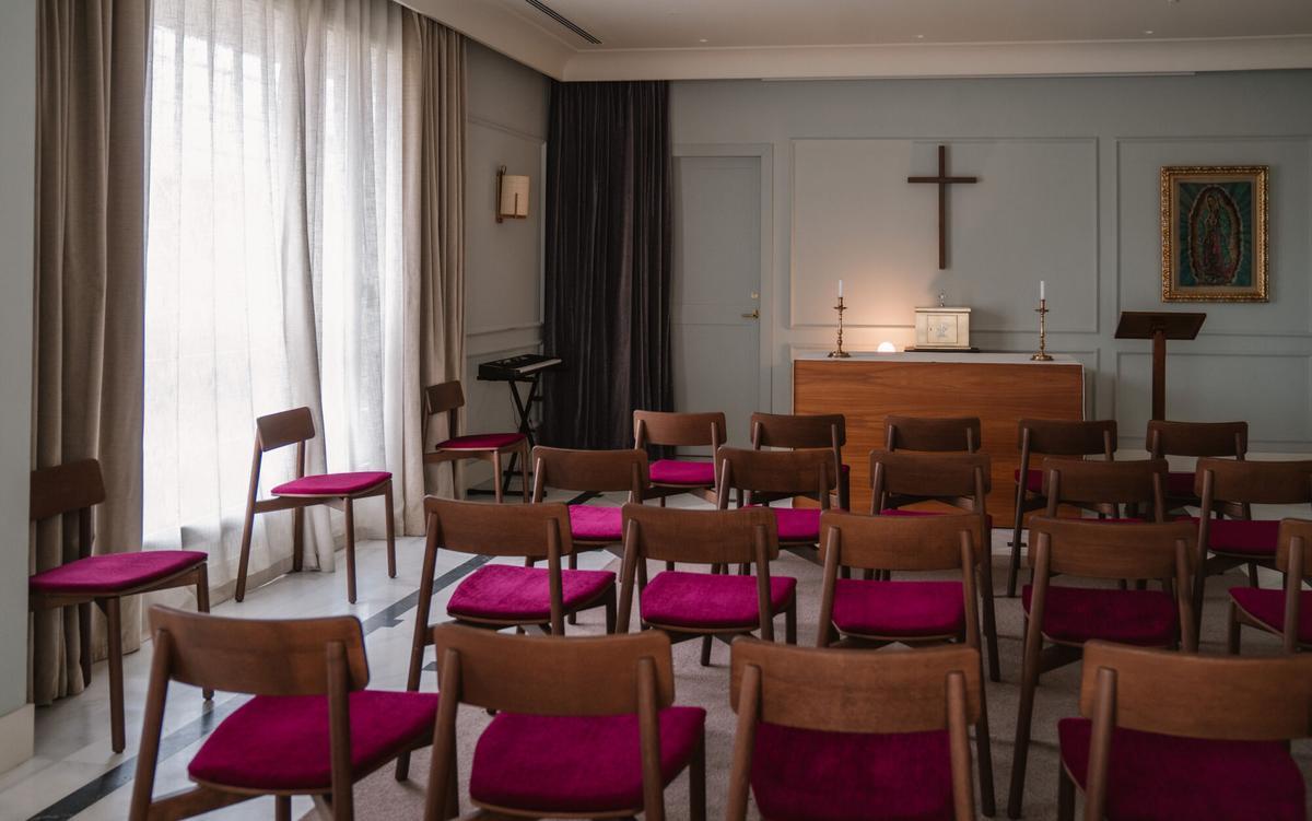 28.01.2026. MADRID. Imágenes del co-living de lujo Las Arcadias, en el Encinar de los Reyes, en Madrid. Foto: Alba Vigaray