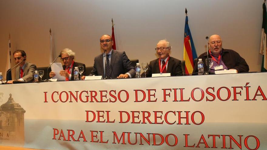 Inauguración del I Congreso de Filosofía del Derecho del Mundo Latino