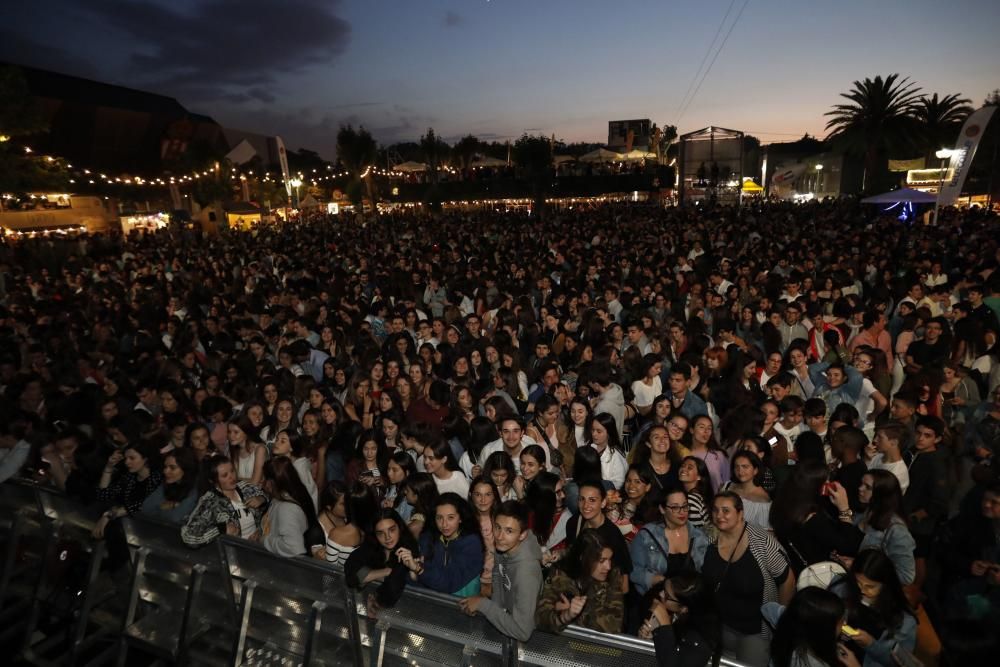 Concierto de Taburete en el Festival Metrópoli.