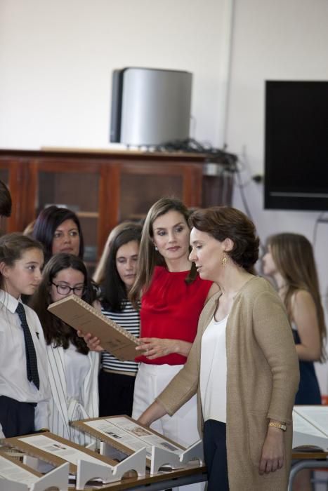 Visita de la Reina Letizia al IES Jerónimo Gonzále