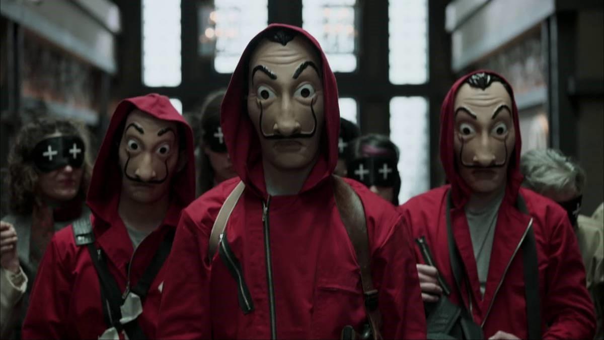 Póster de la serie 'La casa de papel'.
