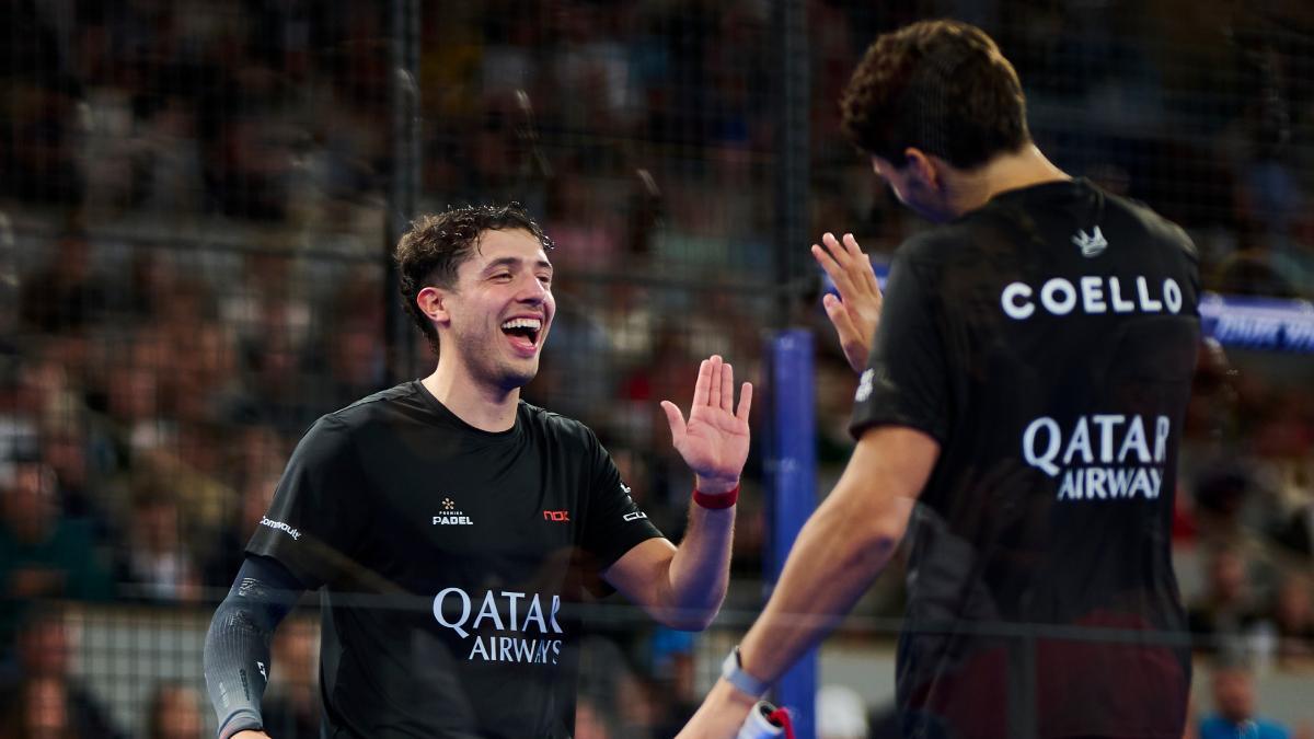 Recital de Tapia y Coello en octavos de final