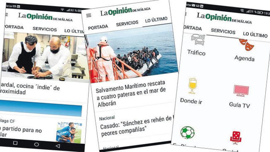La Opinión de Málaga estrena nueva App móvil para Android
