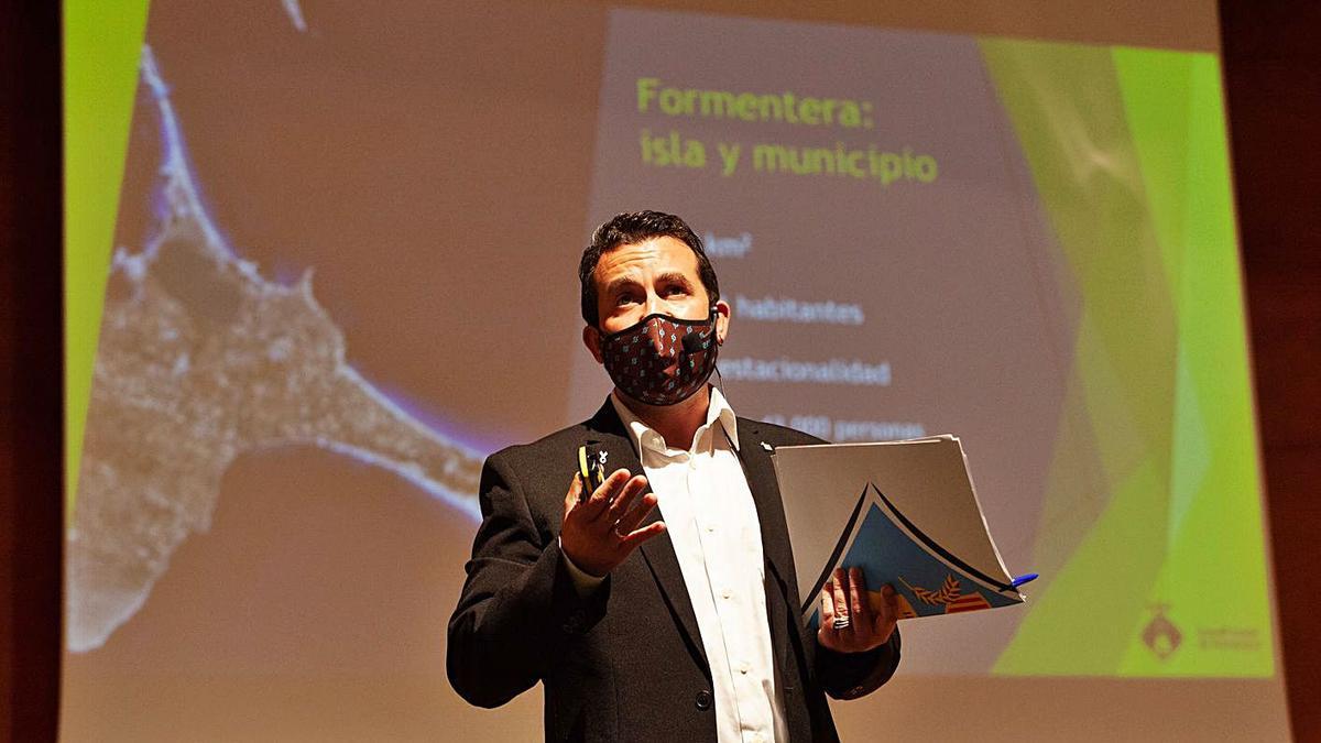 El conseller de Medio Ambiente de Formentera, Antonio J. Sanz. | V. MARÍ