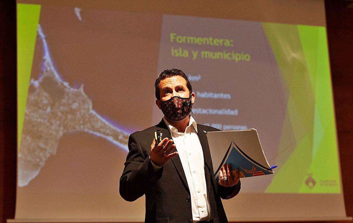 El conseller de Medio Ambiente de Formentera, Antonio J. Sanz. | V. MARÍ
