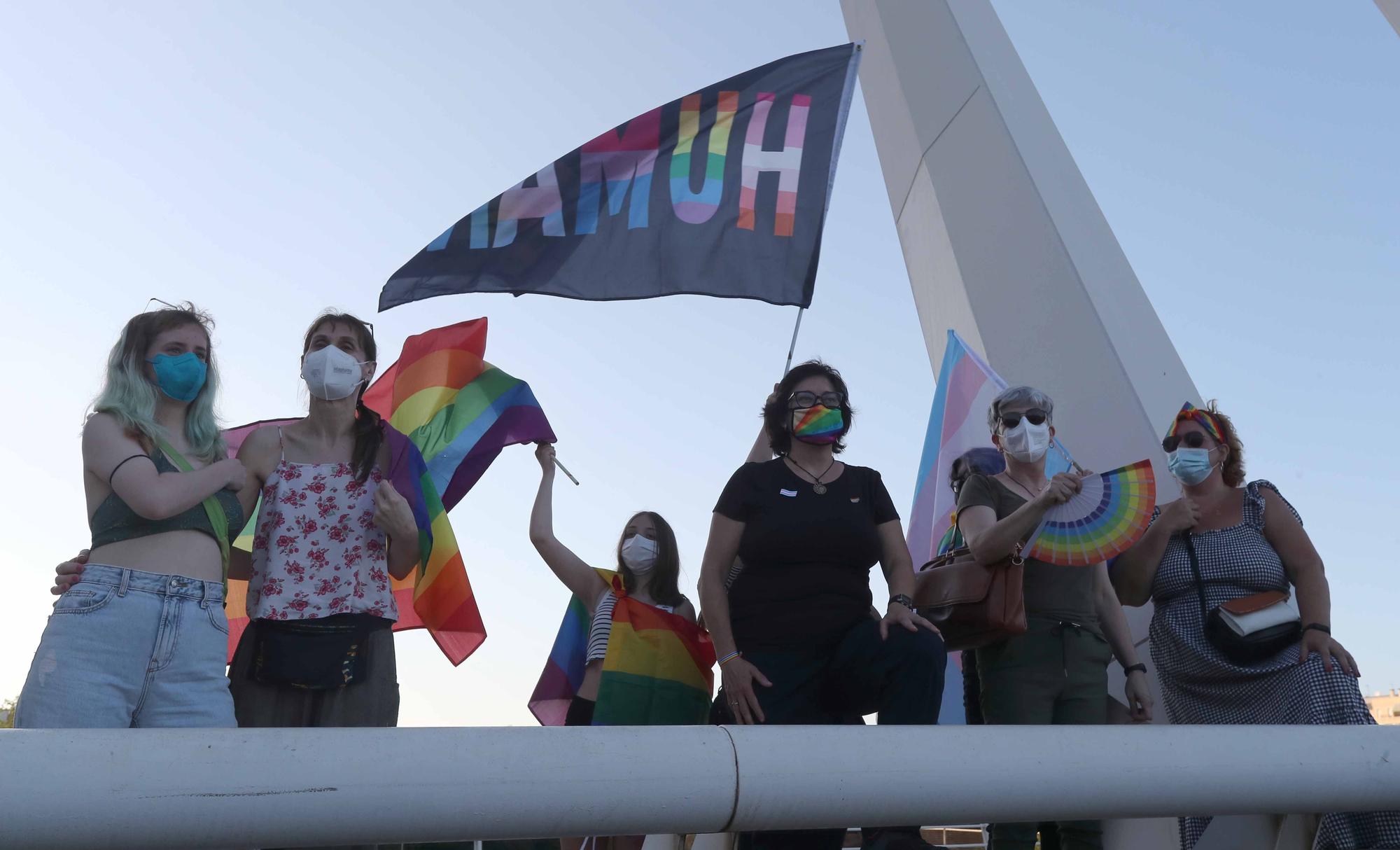 El dia del Orgullo LGTBI+ en València, fue una fiesta