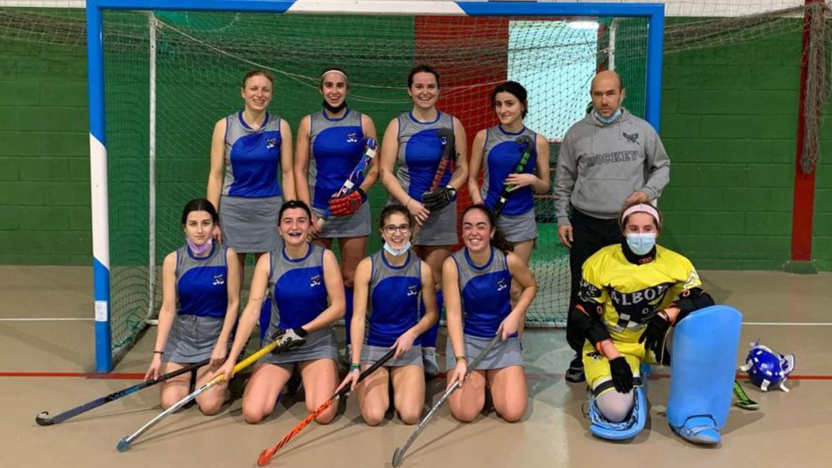 Las campeonas gallegas del CH Albor. |  // FDV