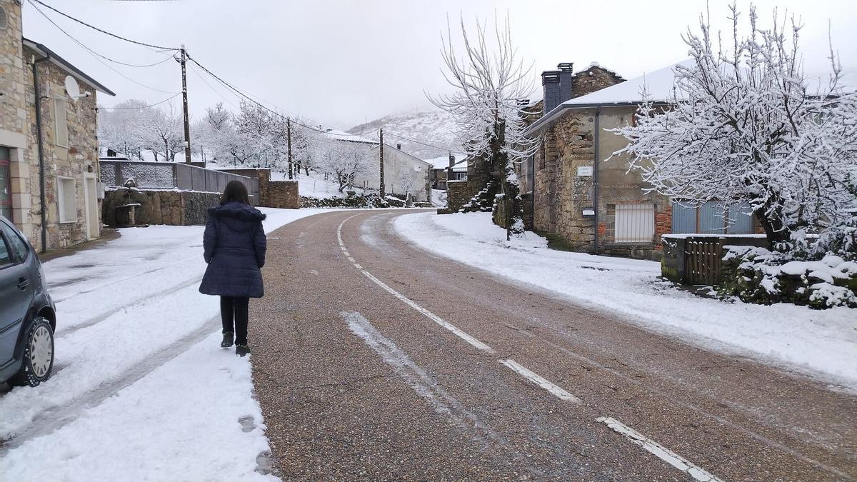 Primeras nevadas en Sanabria