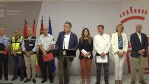 José Ballesta, alcalde de Múrcia, sobre les causes de l’incendi: «Caigui qui caigui, això s’aclarirà»