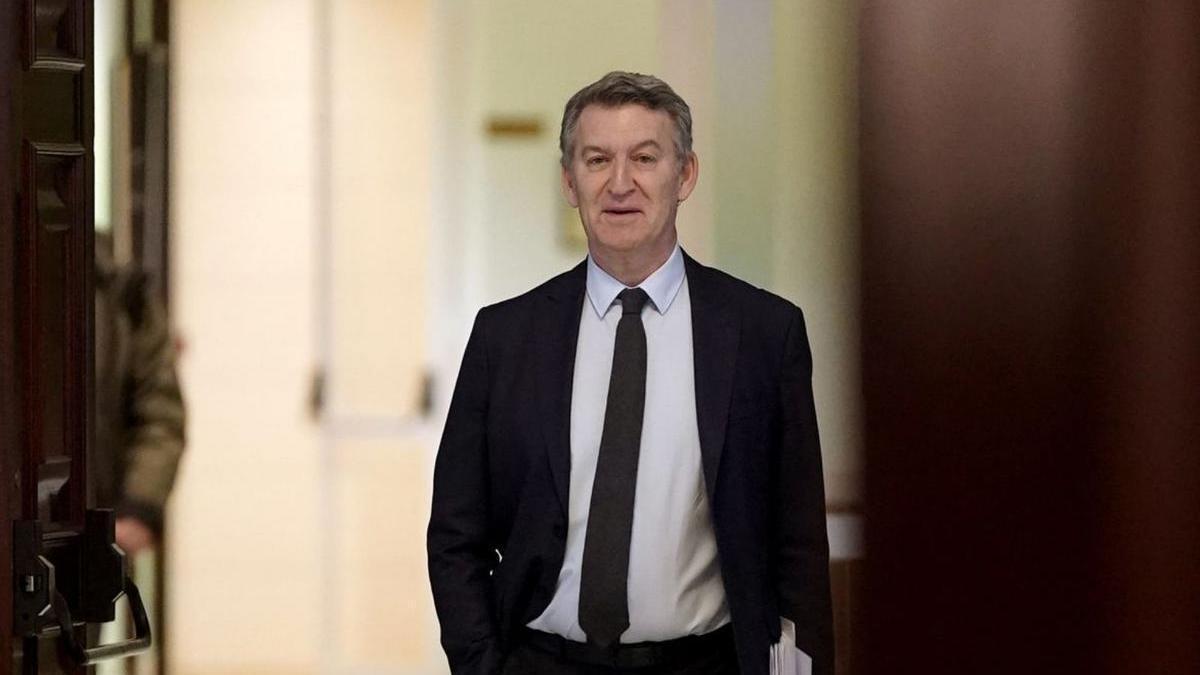 L’‘striptease’ de Feijóo