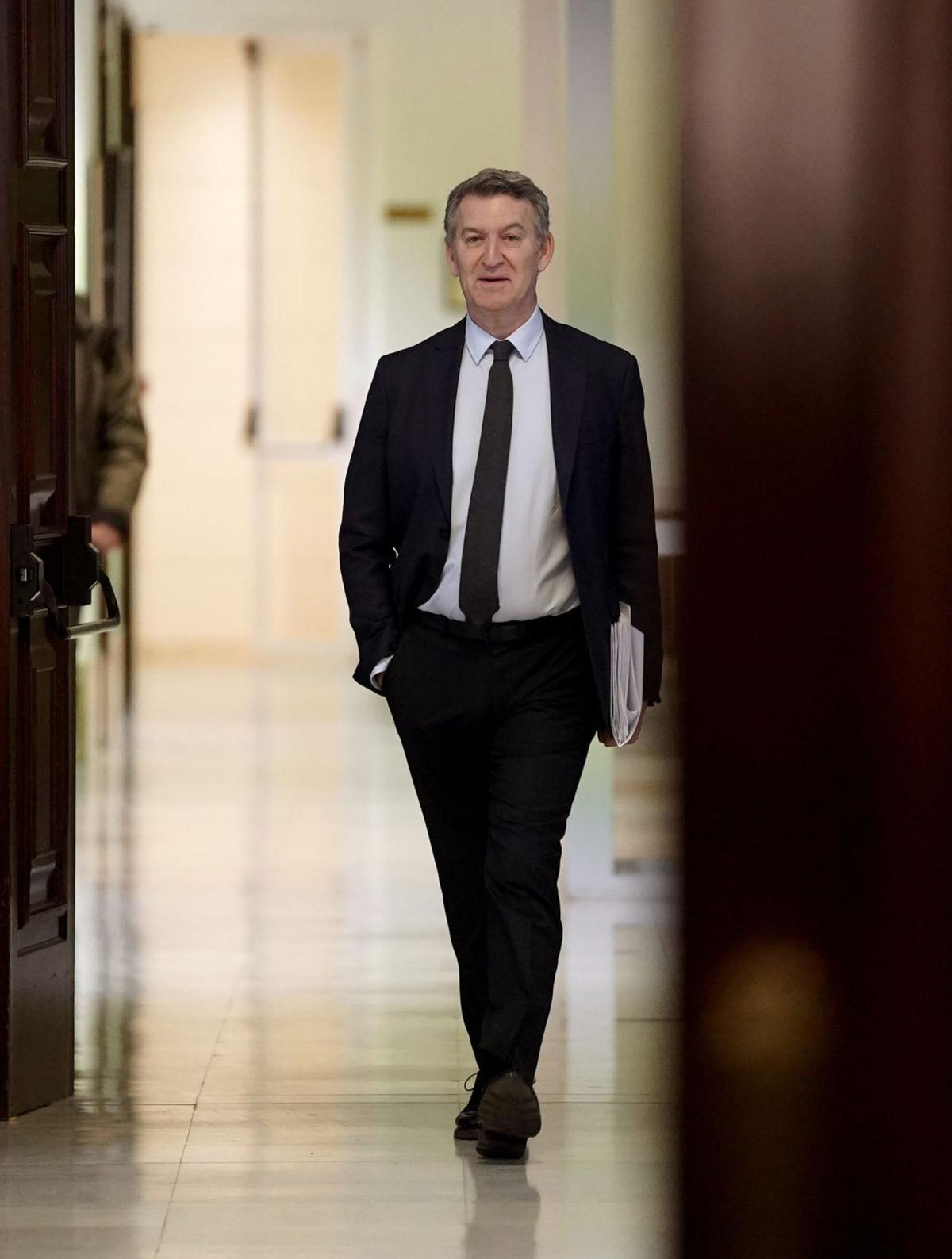 L’‘striptease’ de Feijóo