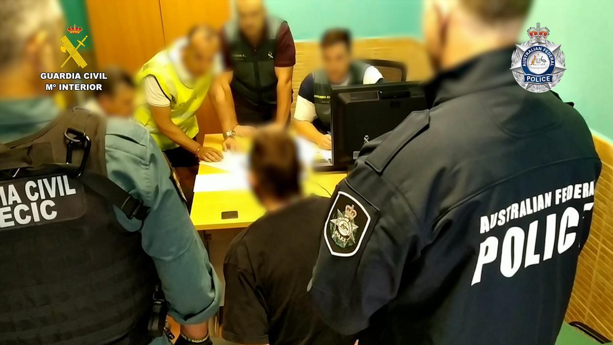 Detención del fugitivo australiano