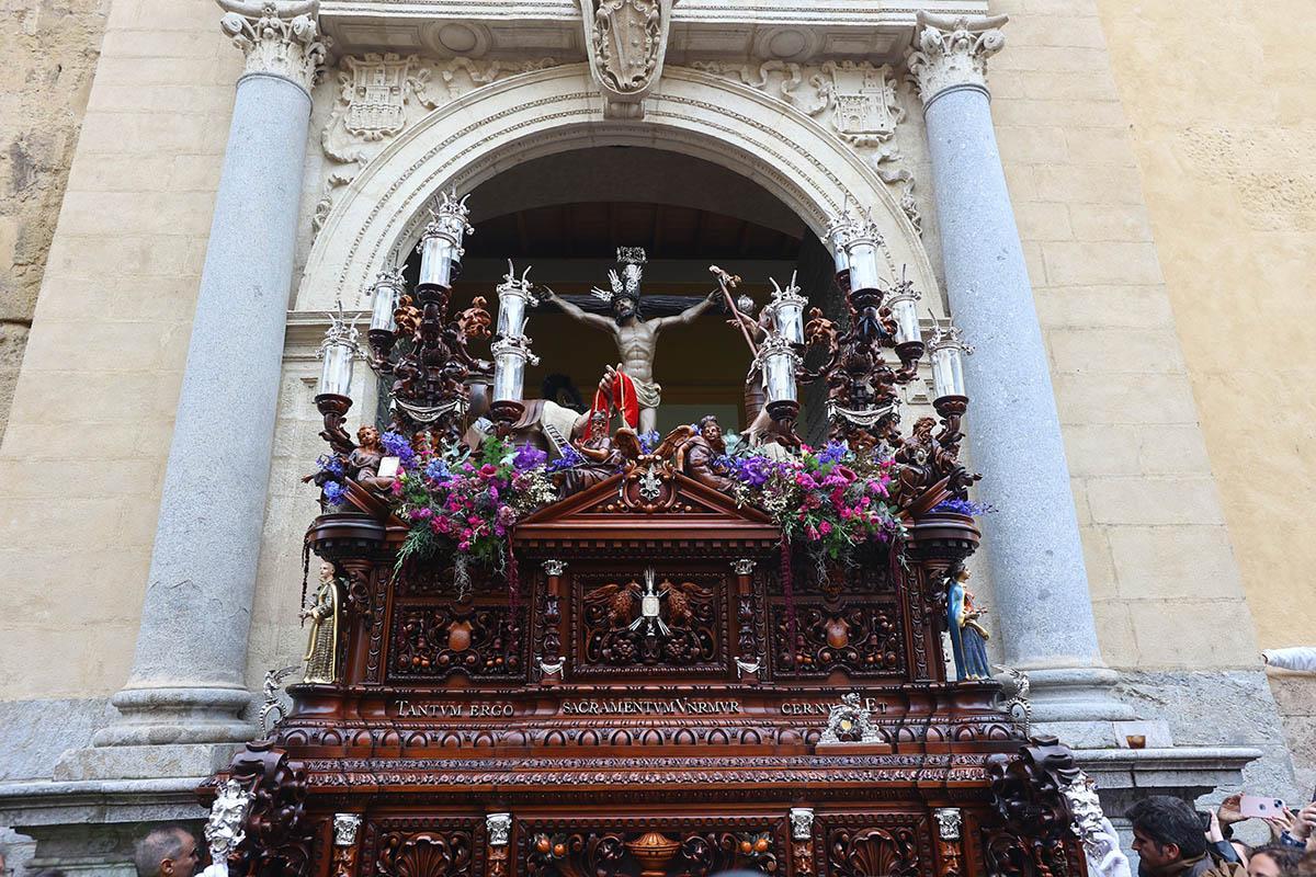La salida procesional de la Agonía, en imágenes