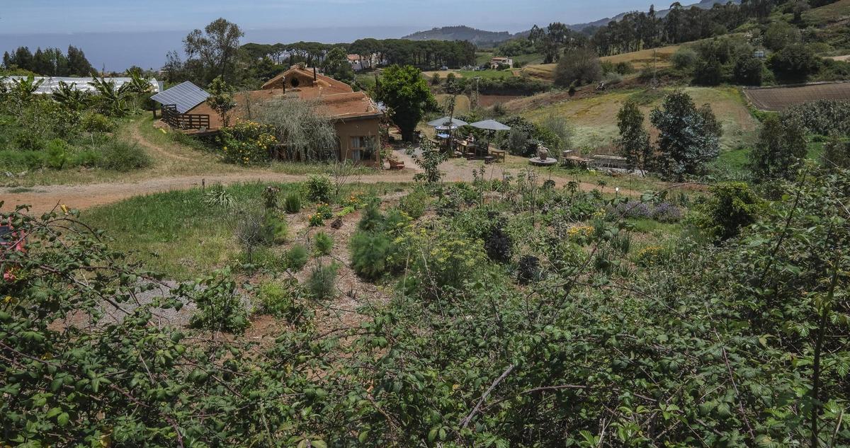 Vista de la finca.