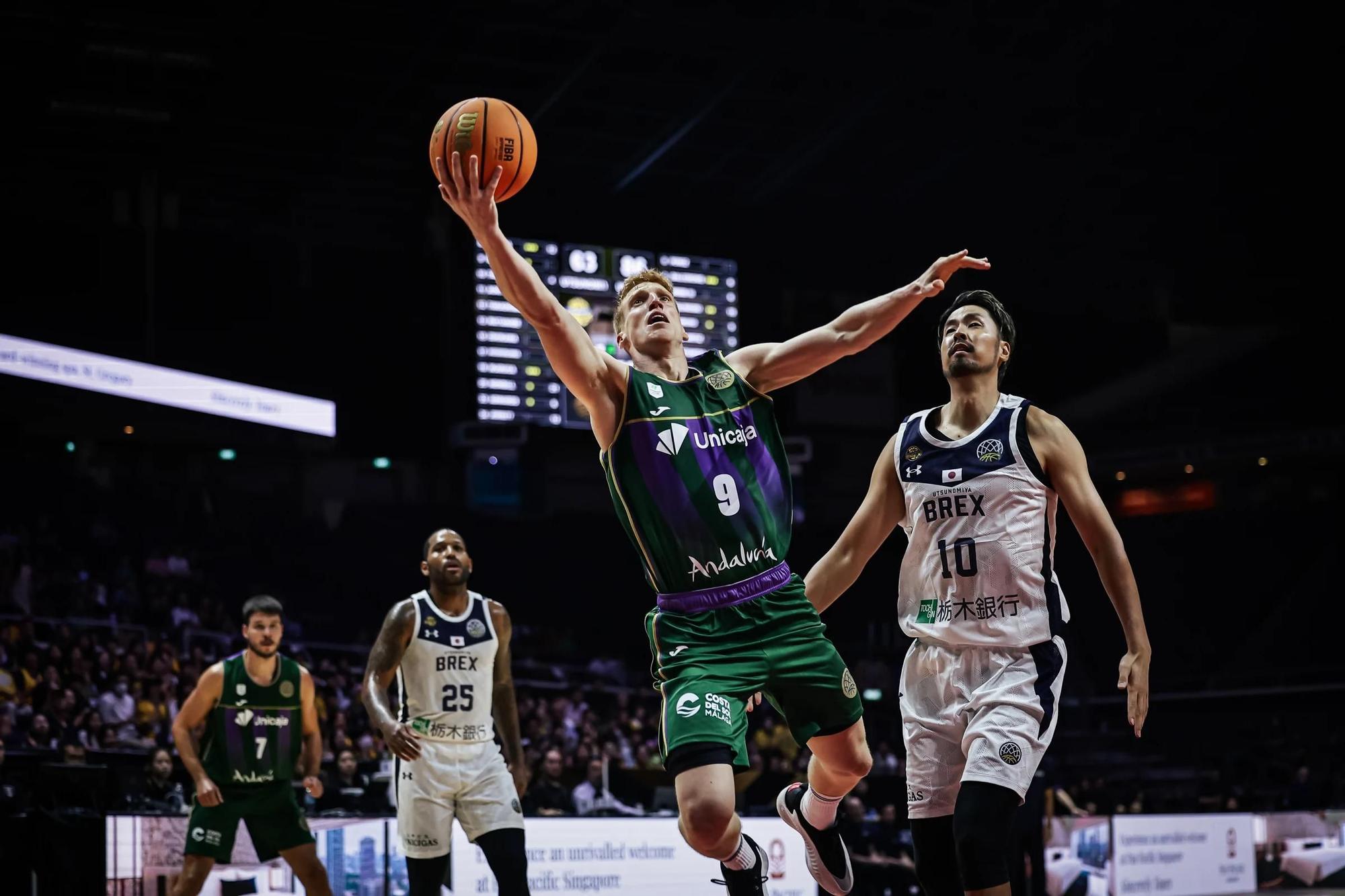 Copa Intercontinental de baloncesto: Utsunomiya 68-97 Unicaja, en imágenes