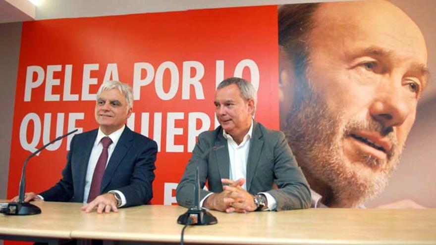 José Miguel Pérez y Sebastián Franquis valoran el desarrollo de la campaña electoral