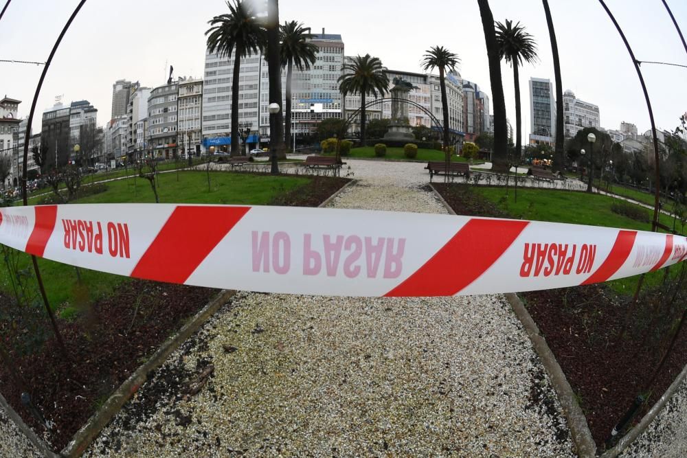 A Coruña afronta otra alerta naranja en la costa