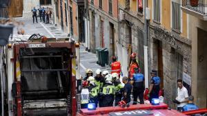 Un mort i quatre ferits atropellats per un camió de recollida de residus a Pamplona