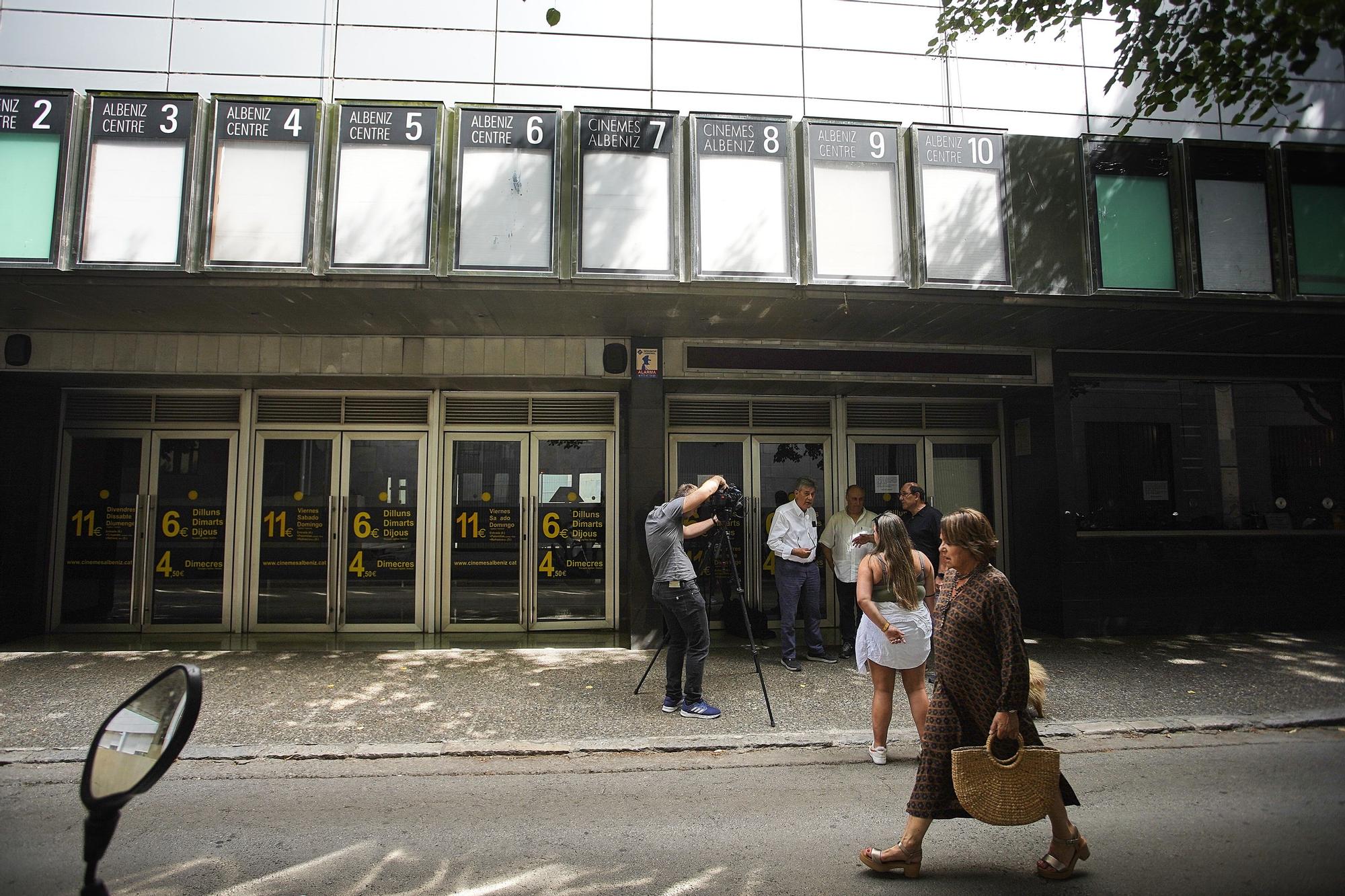 Els cinemes Albèniz de Girona tanquen sense previ avís