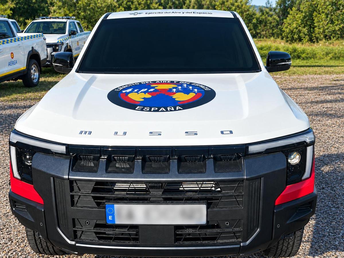 KGM Musso para la Patrulla Aspa