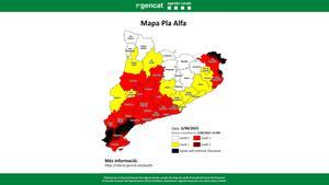 L’Albera i el Montgrí restringeixen aquest diumenge els accessos per l’alt risc d’incendi forestal