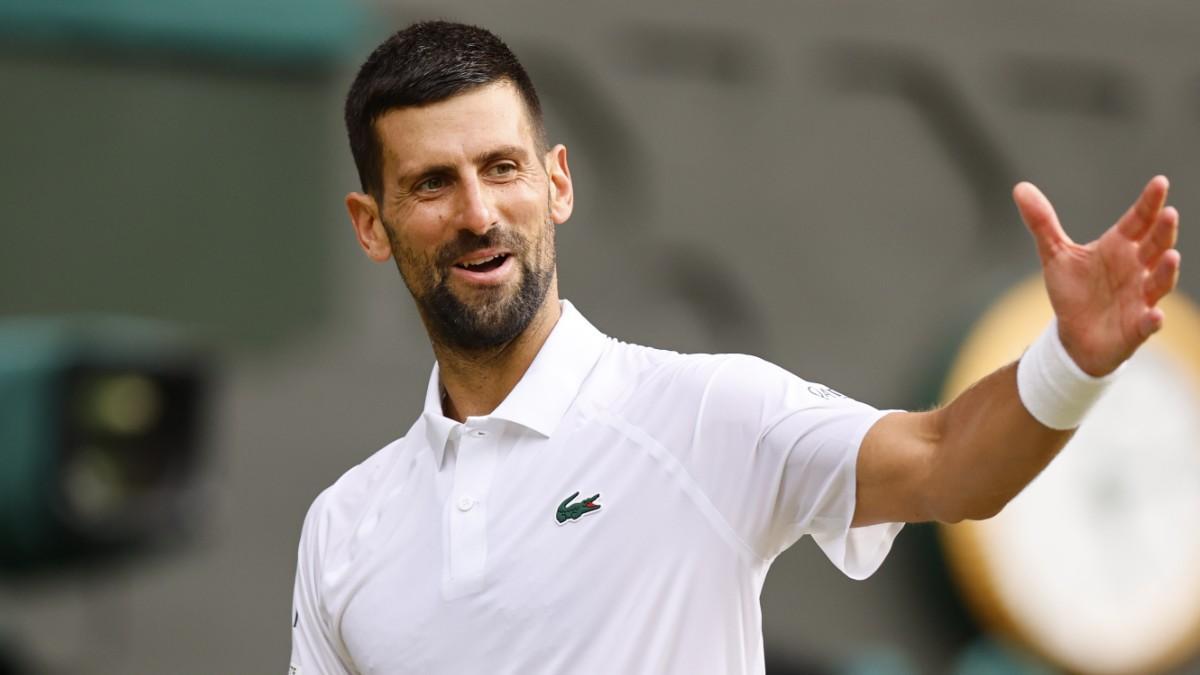 Novak Djokovic, en Wimbledon